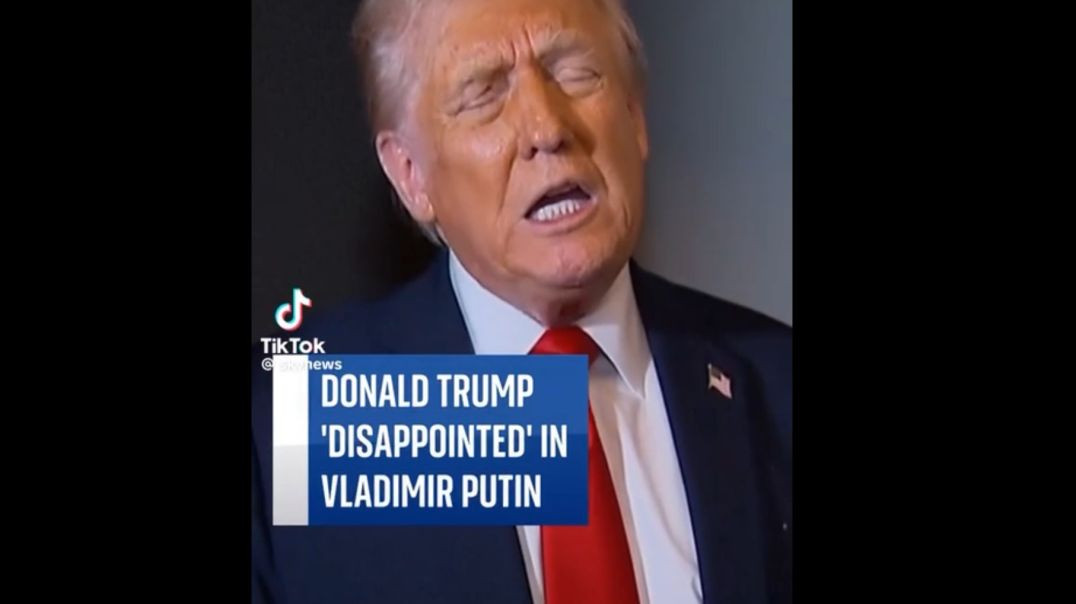 Donald Trump is furious with Vladimir Putin
