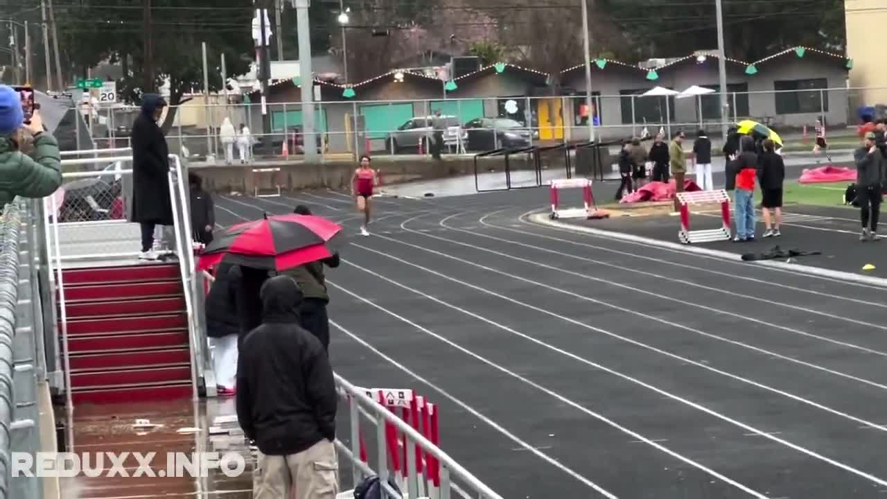 A male was just allowed to race in the Girls 400m Varsity race. Guess what happened next…..