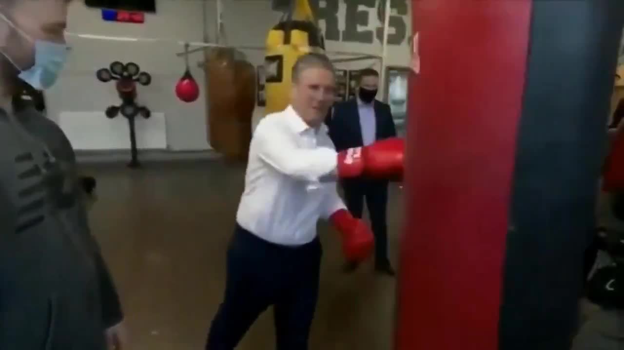 This is the totalitarian moron still trying to start a global nuclear war! News flash to the Lord.High Procter of rape gangs and pedos, If you don’t even know how to hit a punching bag pro...