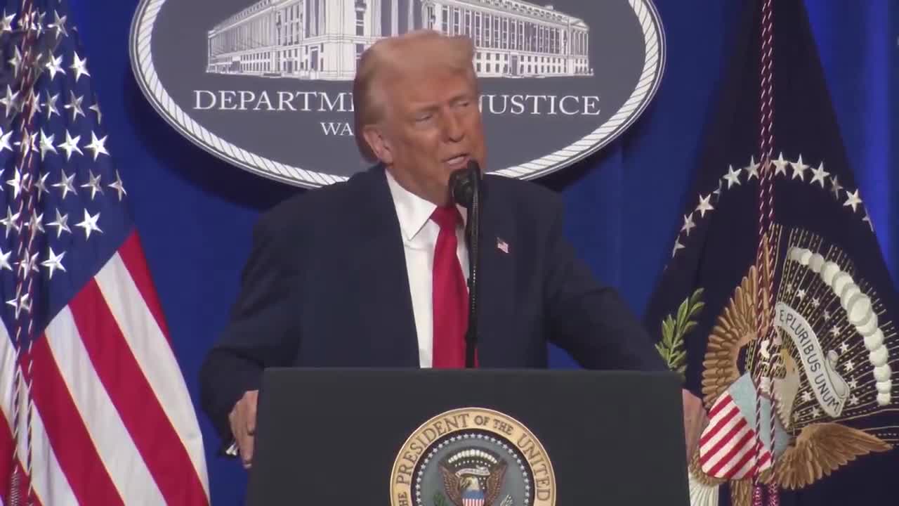 President Trump: “In everything we do, we're restoring law, restoring order and restoring public safety in America... and we're bringing honor and integrity and accountability back to the ...