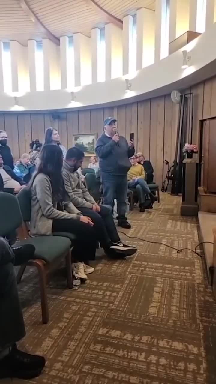 Watch Democrat Rep. Shri Thanedar DEFLECT and avoid answering when a constituent BLASTS him for voting AGAINST the Laken Riley Act.  This is who’s trying to impeach Trump. He’s mad that ...