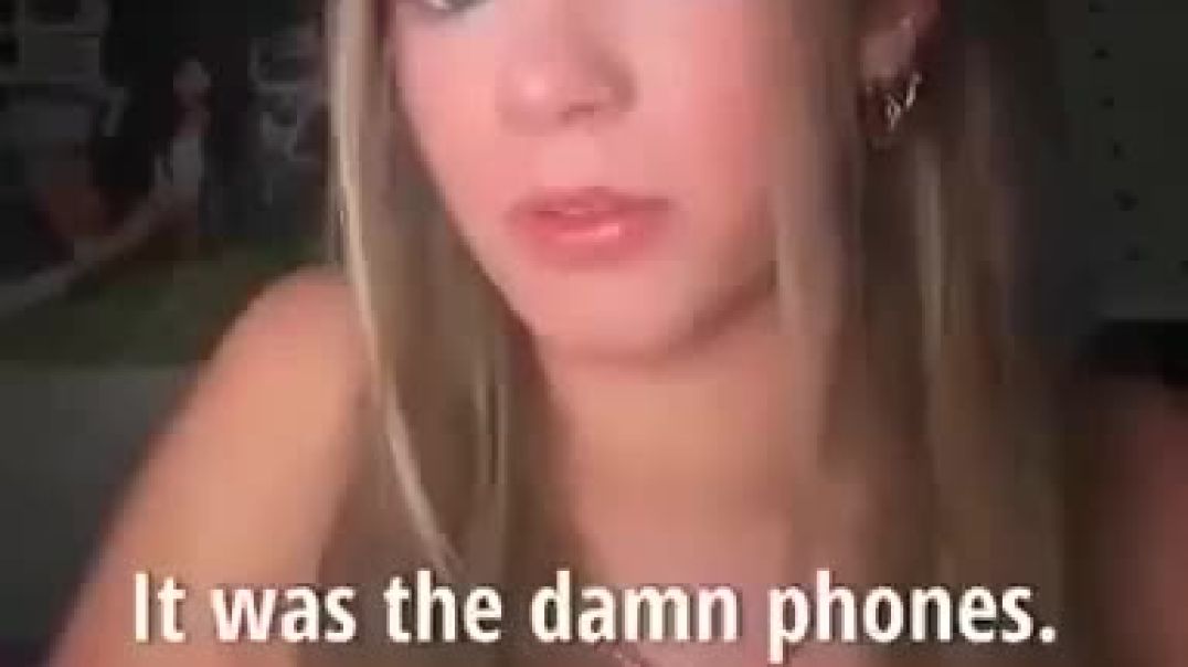 It was those damn cellphones the entire time!