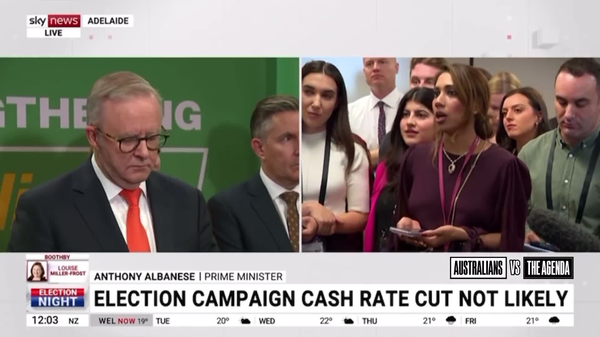 Prime Minister Anthony Albanese was just asked “what about Donald Trump scared the shit out of you [back in 2017], and are you still frightened by those things?”  He refused to answer.