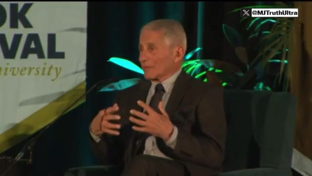 (NEW) Anthony Fauci:  Those who are “anti-Science” are Bastards, and their “anti-science” approach will have “negative implications far beyond people realize”