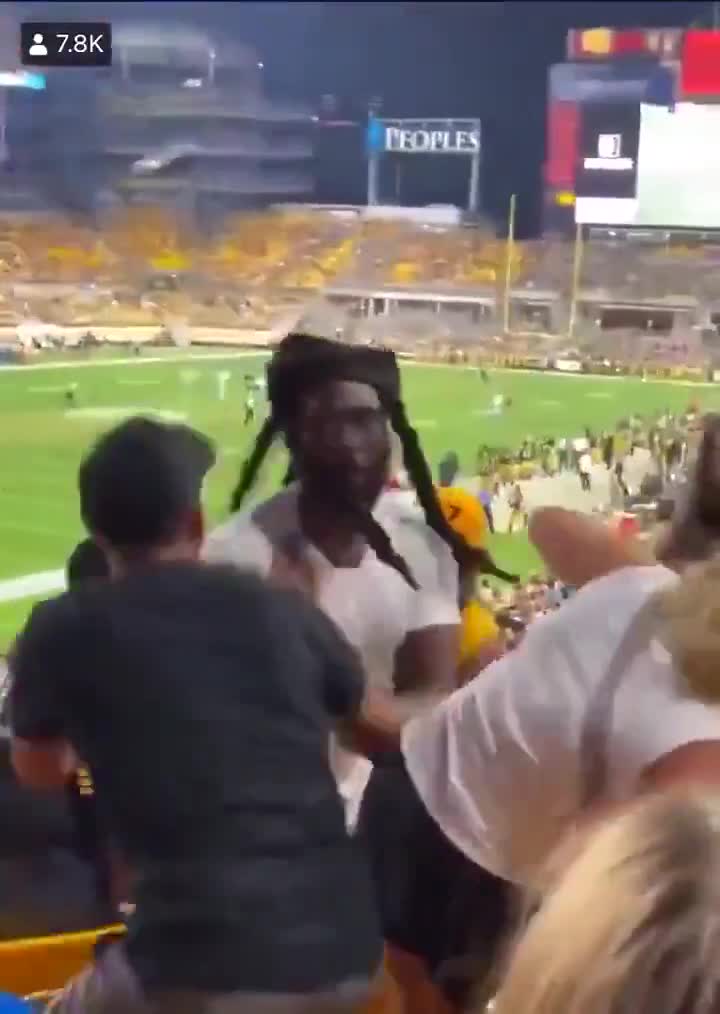 Woman slaps man at sports game and gets herself and husband beat up  Fair or foul?