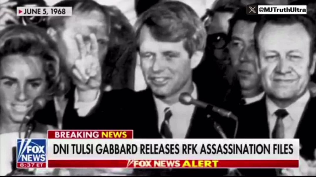 BREAKING:  Tulsi Gabbard Just Released the RFK Files, 50,000+ Never before seen files