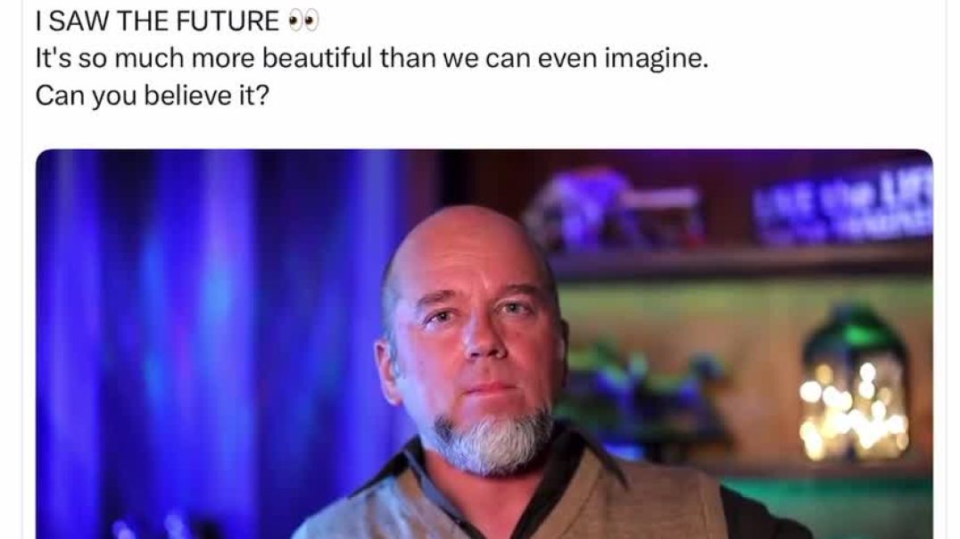 I SAW THE FUTURE 👀 It's so much more beautiful than we can even imagine. Can you believe it?