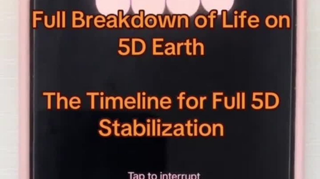 What’s 5D Earth?   Listen Carefully and Save The video for those that are still stuck in 3D for later on…