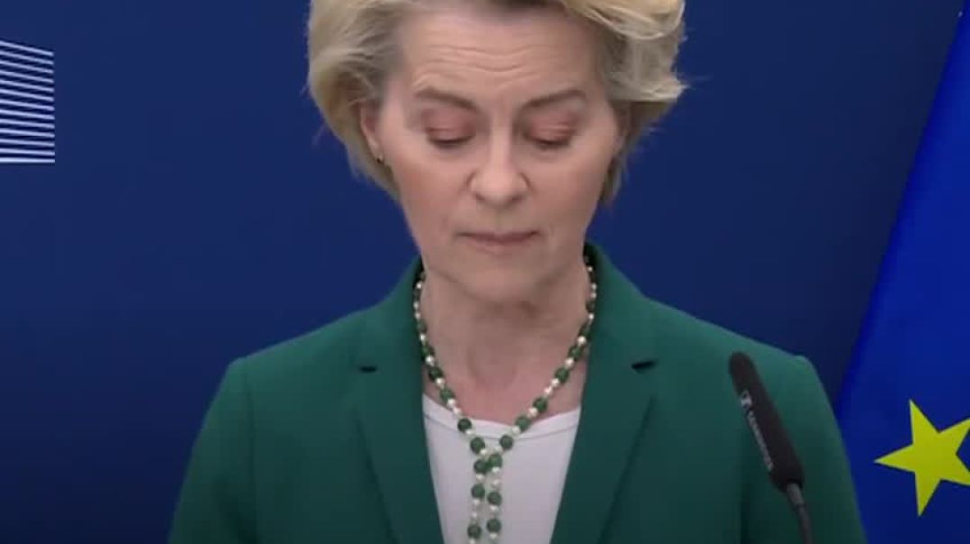 JUST IN: The EU Caves   Ursula von der Leyen announces the EU “is ready to negotiate with the US.