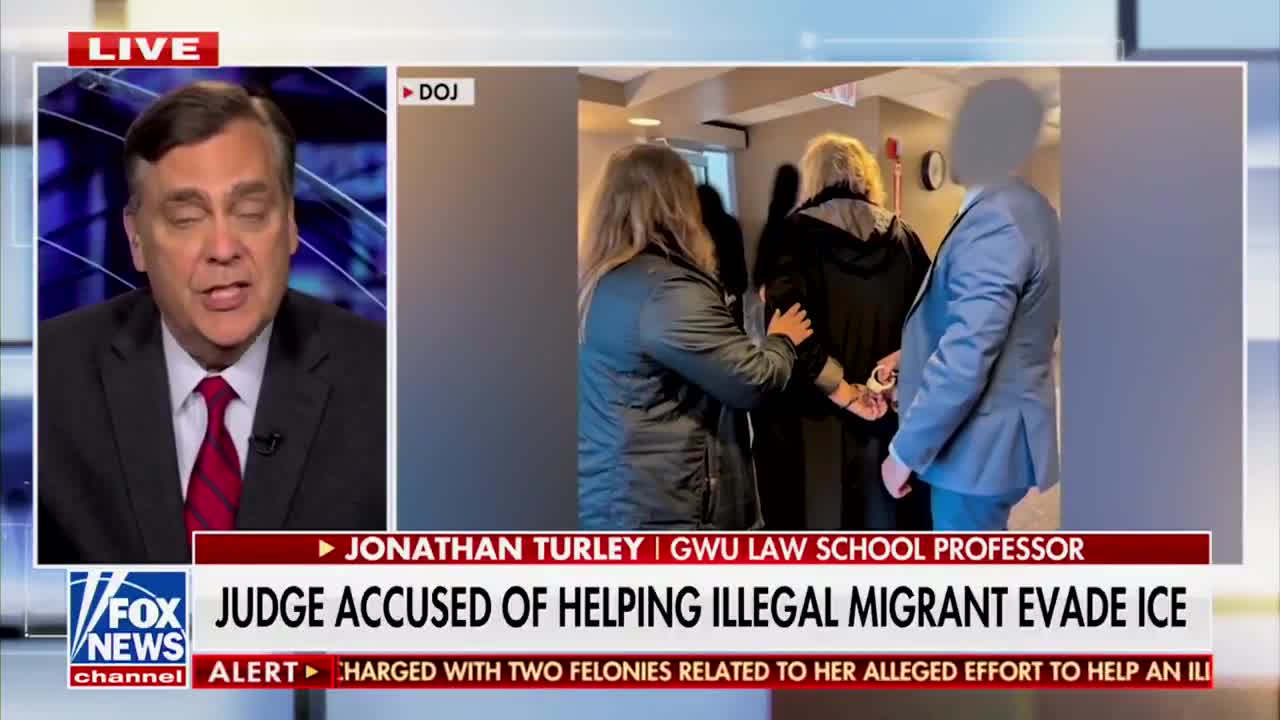 Jonathan Turley: “What's concerning are all these Democratic leaders who are saying that she's this martyr. Well, if it's true that she actively secreted an individual, actively evaded law...
