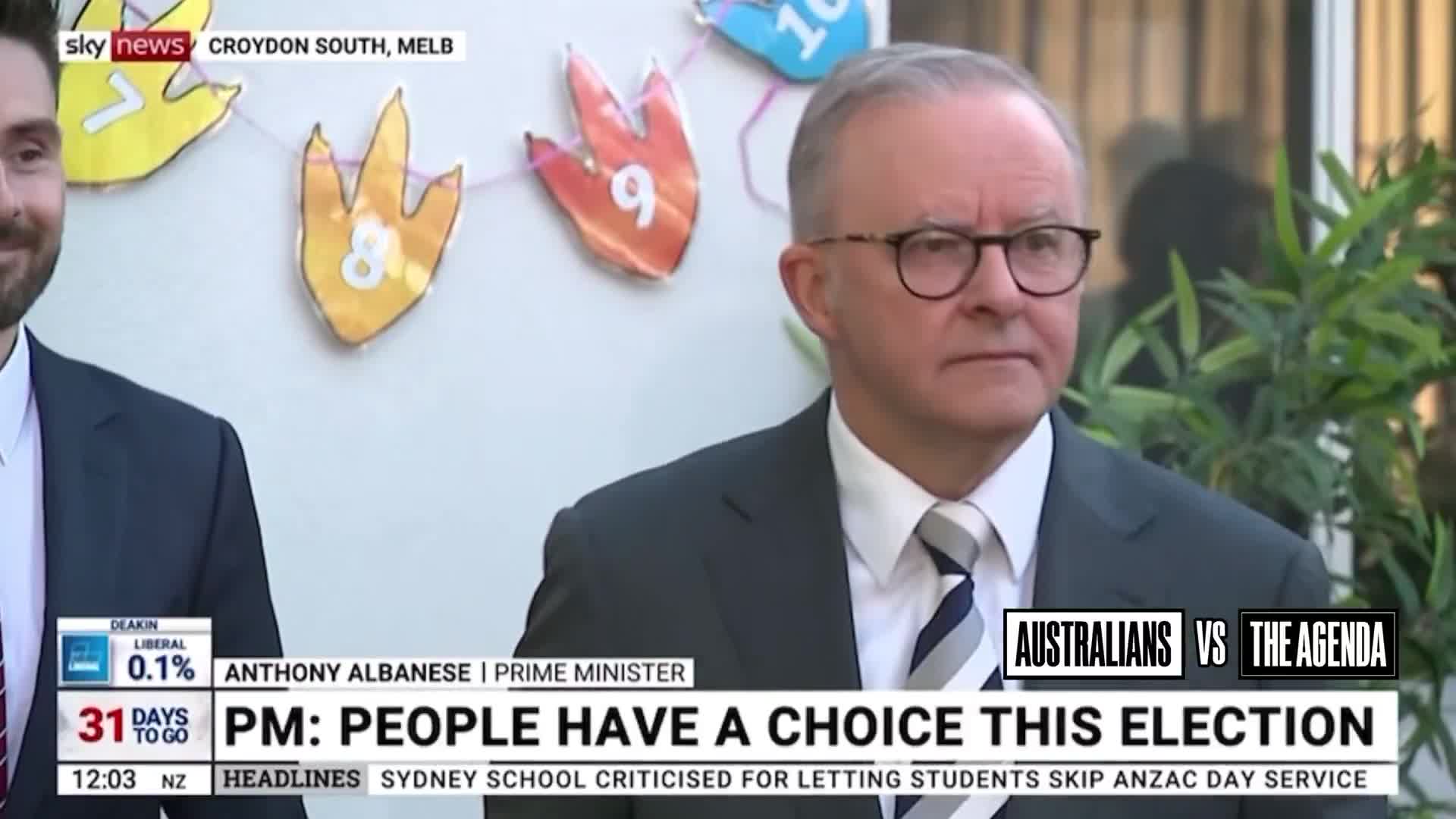 Prime Minister Anthony Albanese arrogantly dismisses a journalist who wanted to ask another question:  You can’t ask more questions— “because it’s my press conference.\