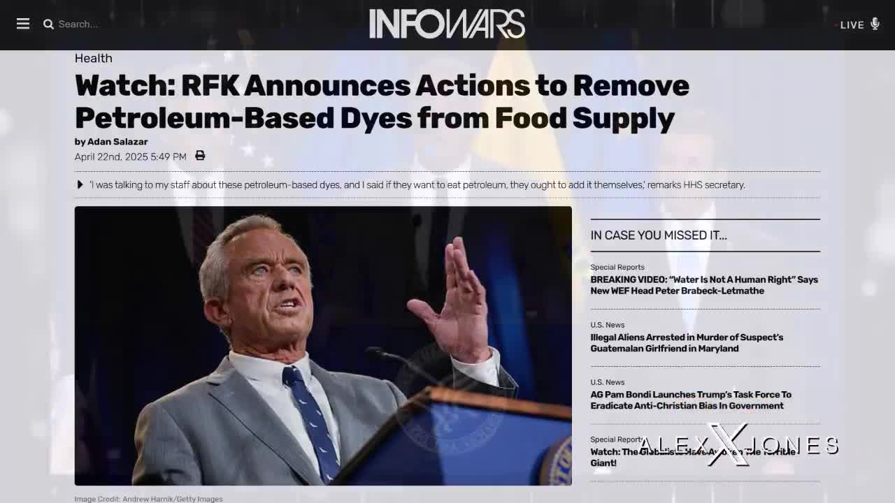 PROMISES KEPT: HHS Head RFK Jr. Massively Delivers On His Promise To Remove Thousands Of Poisonous / Addictive Chemicals From America's Food & Drug Supply  Now In A Historic Settlement, ...