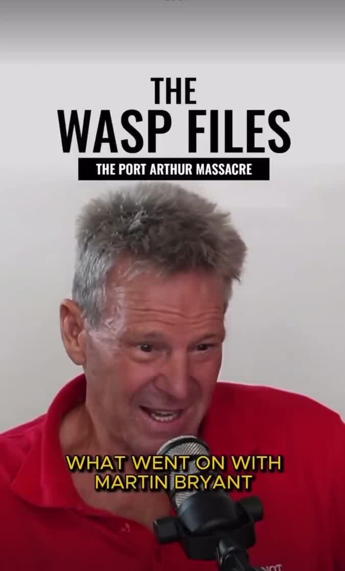Sam Newman discusses the Port Arthur Massacre with Paul Moder from ‘The Wasp Files’