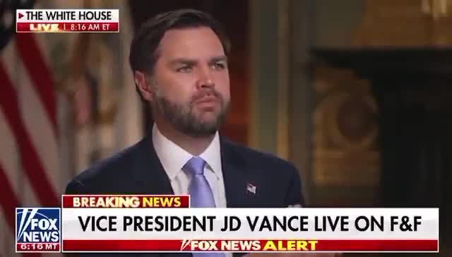 VP: “That report from the media was a total fake news. Elon came in & we said we need you to make government more efficient. We need you to shrink the bureaucracy. We said that's gonna...