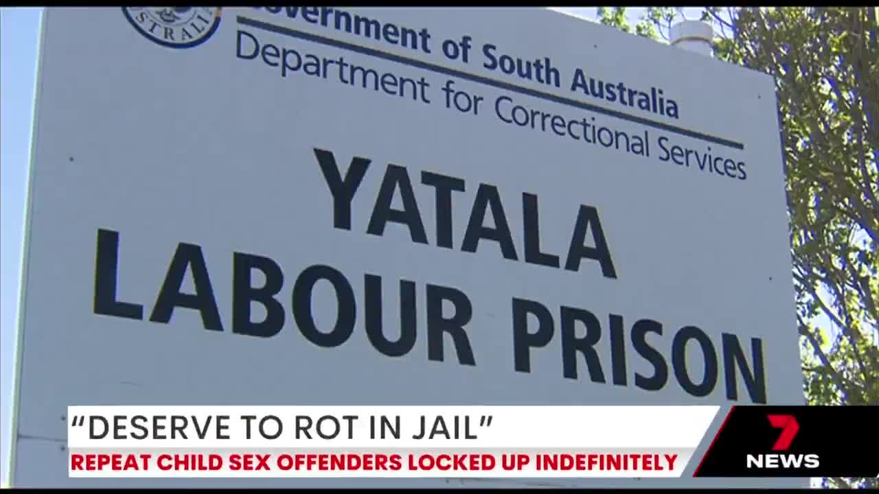 From tomorrow, repeat child sex offenders will be locked up indefinitely in South Australian jails under some of the toughest laws in the nation.