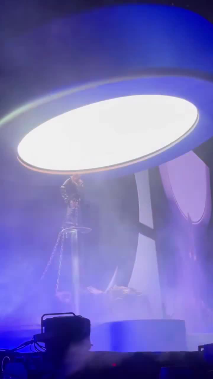 Lisa kicks off her set at Coachella