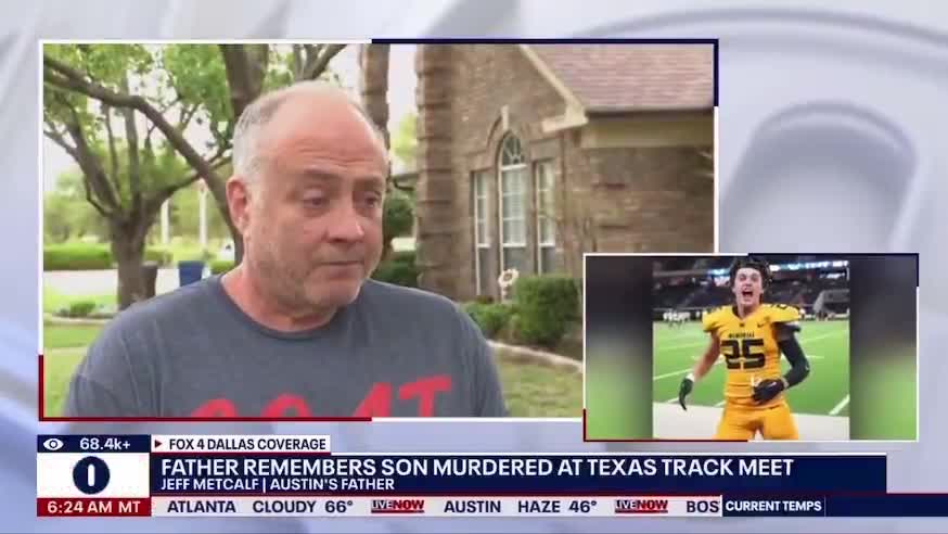 Asutin Metcalf's father doubles down on feeling bad for the kiIIer: \