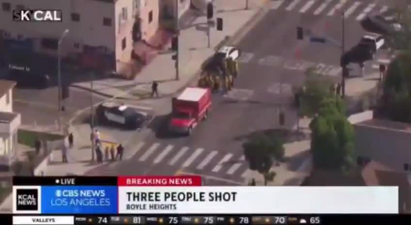 🚨🇺🇸BREAKING: THREE SHOT IN LA, AND THE SUSPECT IS STILL AT LARGE  Three people — a 20-year-old and two 16-year-olds — were shot near Soto and Folsom Street, in L.A.—just south...