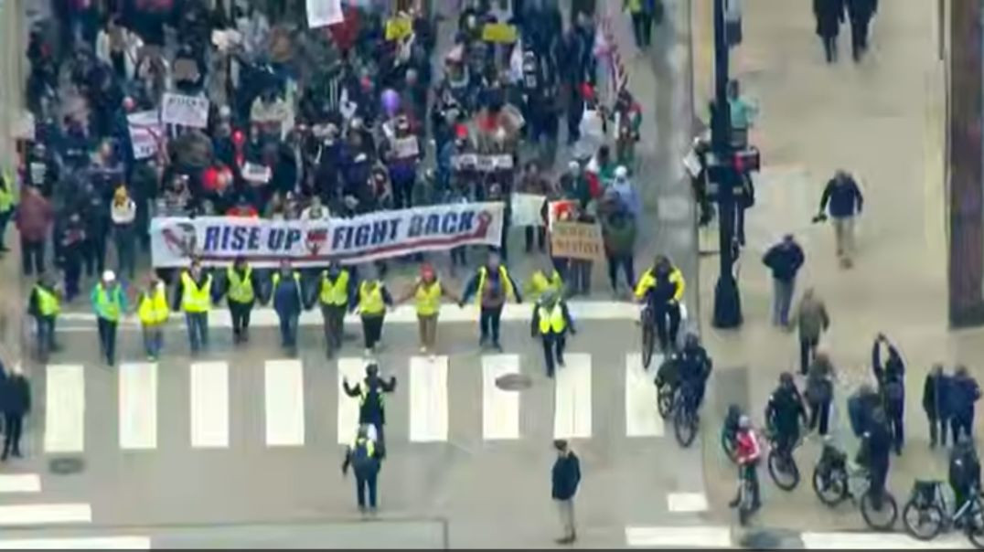 Maddow giddy about mass protests, …So let me get this straight:  The people are protesting in favor of STOPPING the exposure of money laundering, fraud, and waste of their own money?