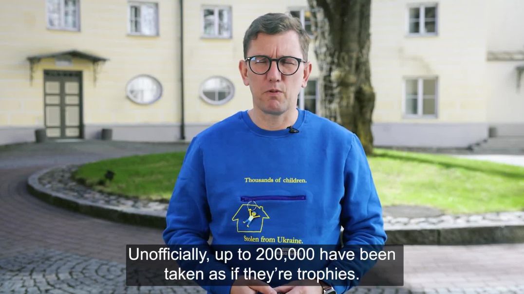 Ukraine is accusing Russia of stealing 200,000 children from Ukraine.  Remember Zelensky’s wife's charity?