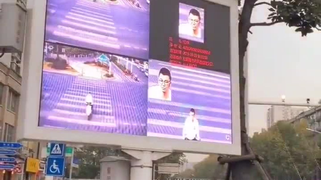 Creepy Chinese facial recognition system puts your name and photo on a billboard if you jaywalk for everyone to see, before automatically deducting the fine from your bank account.