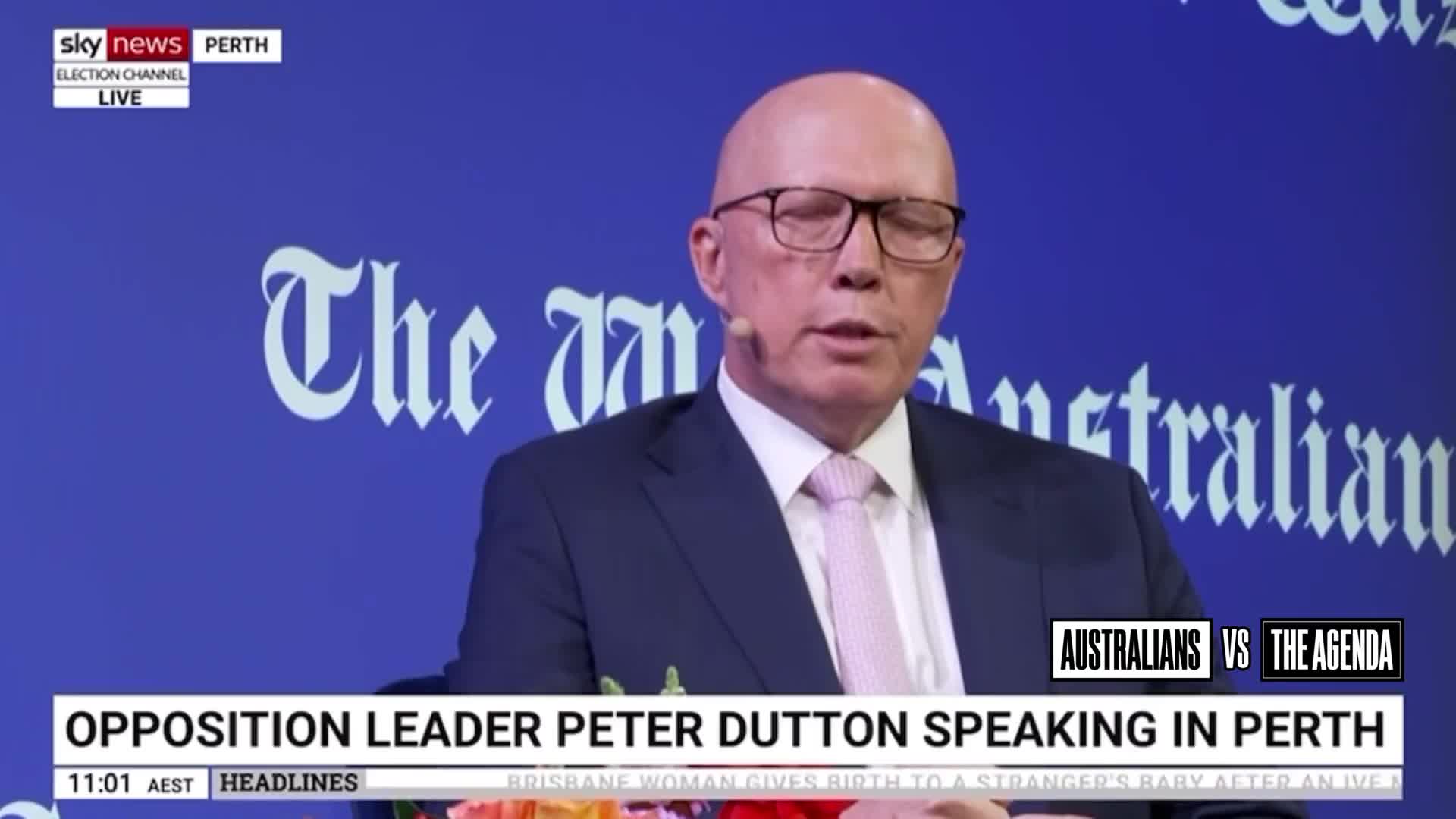 Opposition Leader Peter Dutton says he was disgusted at President Trump's treatment of Ukrainian President Zelenskyy in the White House—and instead praises him as a modern-day Churchill fo...