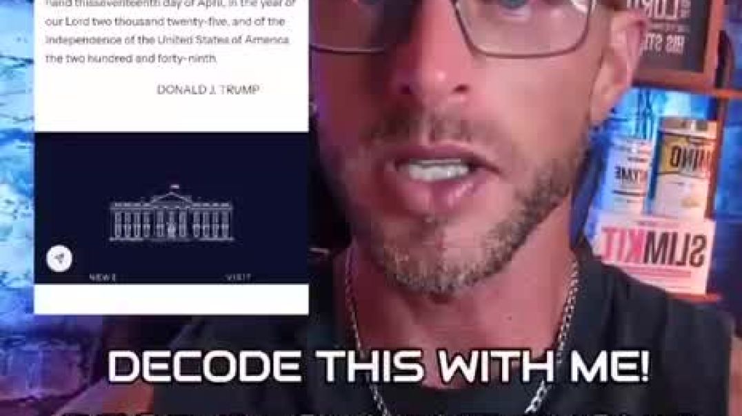 I’m not going in on the dates part. But he’s right. There are definitely spaces missing in that Executive Order and that’s not an accident.