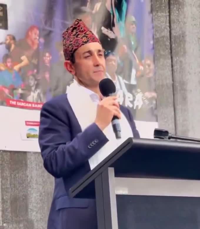 Queensland Premier David Crisafulli visits Nepal Festival, Brisbane