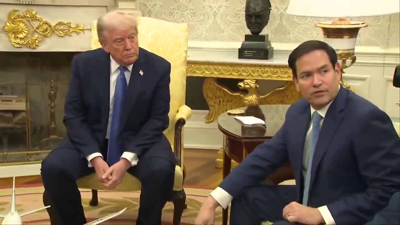 Secretary of State Marco Rubio: “This war is endable. Both sides just have to agree to it. We've shown them a pathway forward. We've discussed those ideas... We've shown them the finish li...