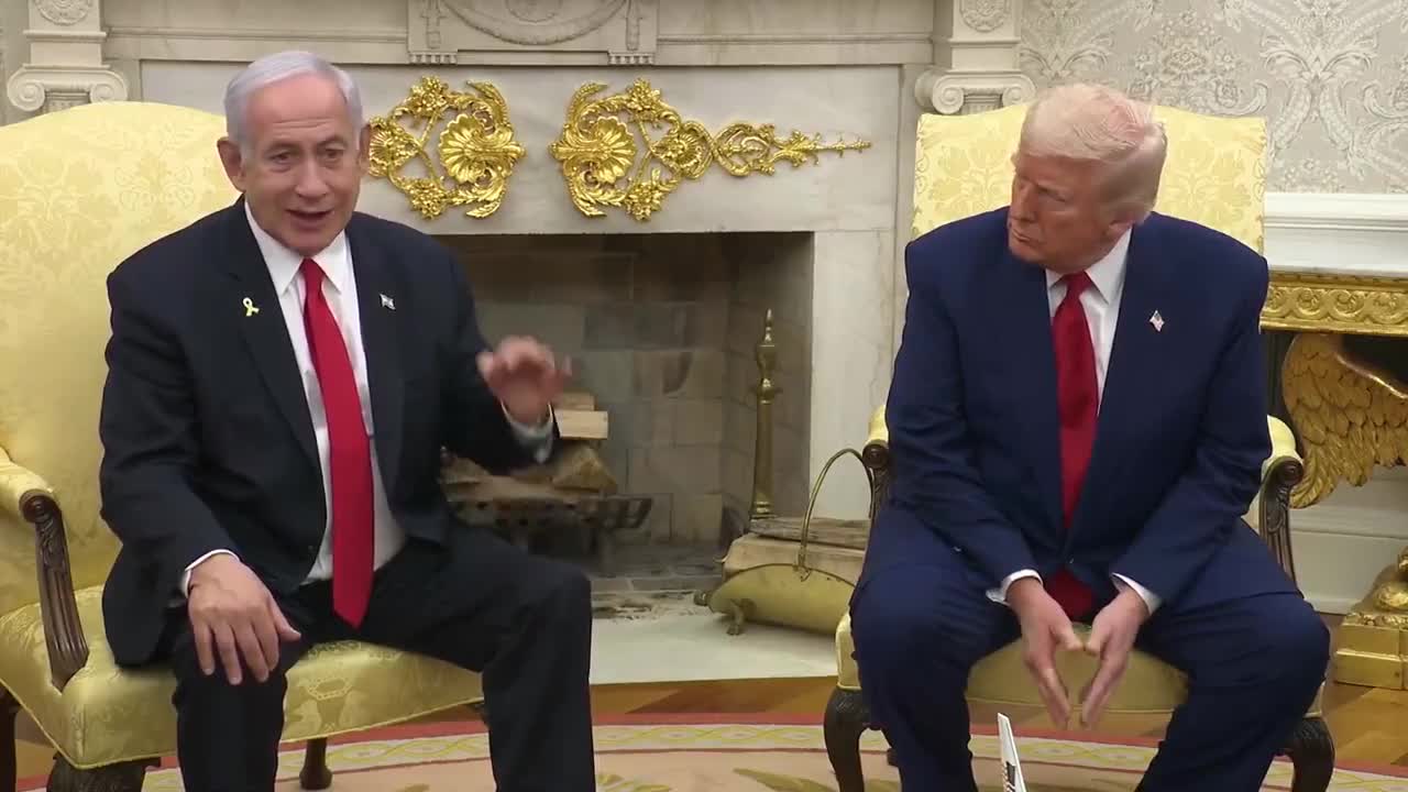 Israeli PM Benjamin Netanyahu: “We will eliminate the trade deficit with the United States — we intend to do it very quickly.”