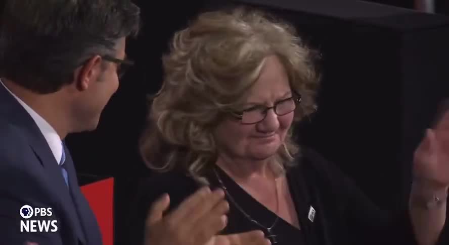 During his Convention speech, JD Vance promised his mom a celebration in the White House to mark 10 years of sobriety.  The Vice President and his mom Bev just celebrated her achievement tog...