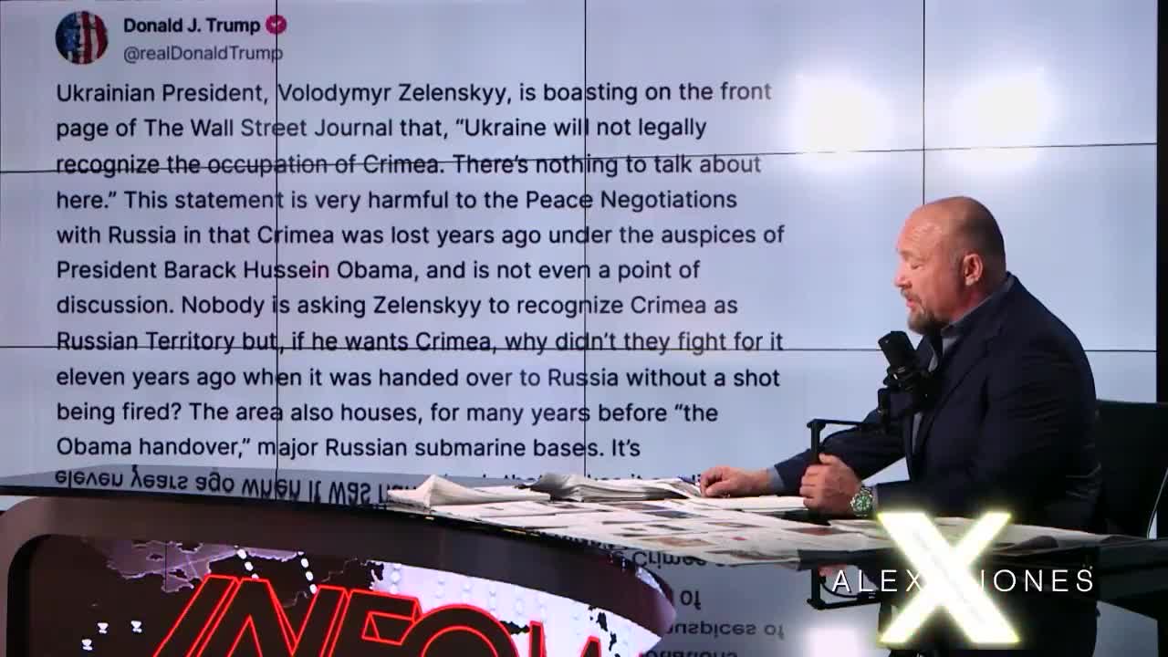 BREAKING: Trump Publicly Spanks Zelensky Again After The Dictator Sabotages Any Hope Of A Peace Deal With His Delusional Demands  » LIVE X STREAM: