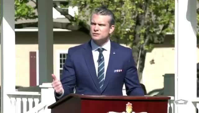 Secretary of Defense Pete Hegseth: “We are leaving wokeness and weakness behind and refocusing on lethality, meritocracy, accountability, standards.”