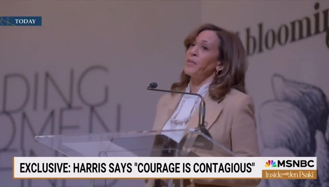 Kamala Harris is out of hiding: \