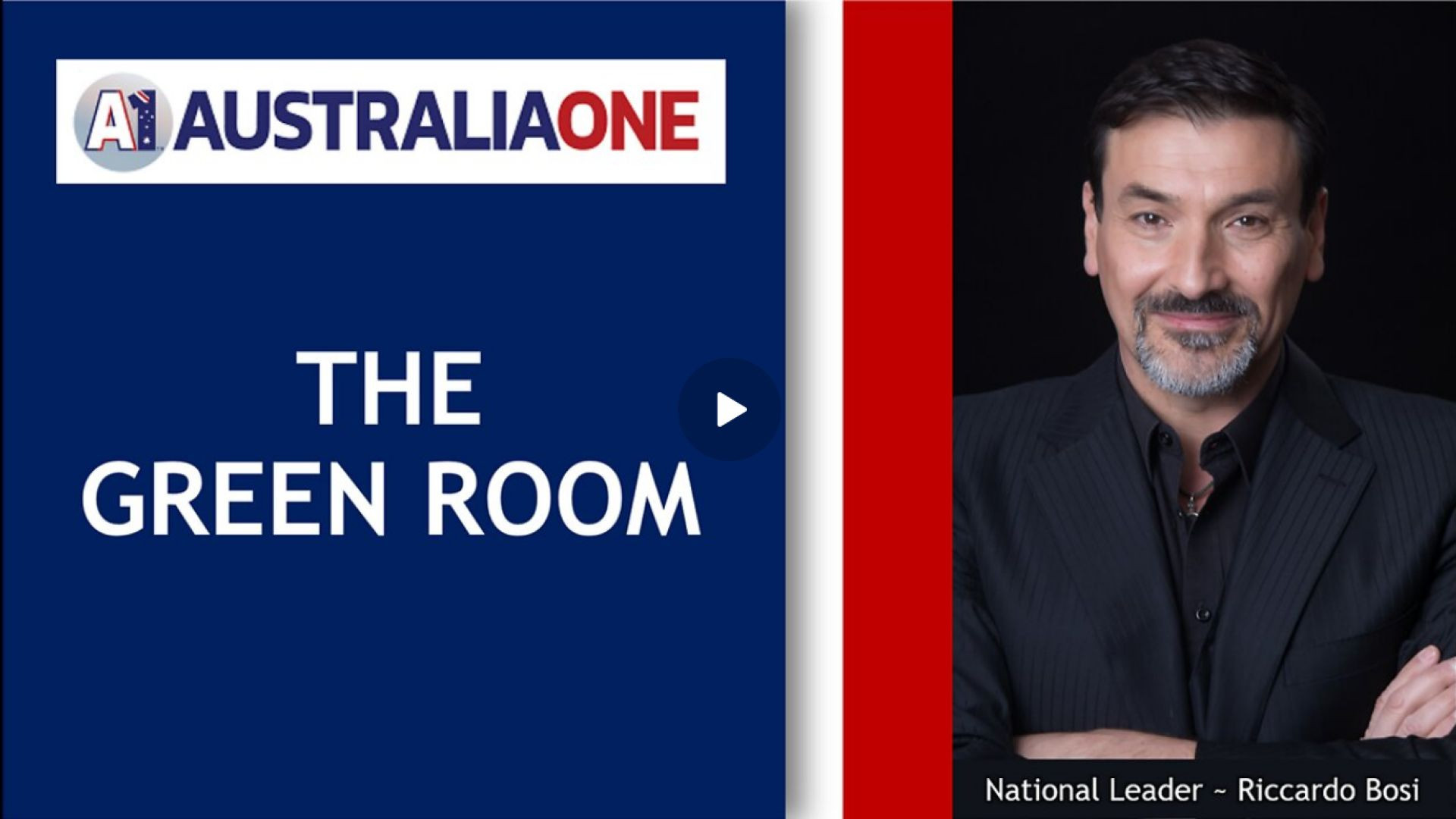 AustraliaOne Party - The Green Room (No Q&A) - 16 April 2025 - 9:00pm AEST