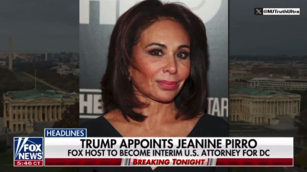 This should be spicy 🌶️ President Trump picks Jeanine Pirro for interim DC US Attorney