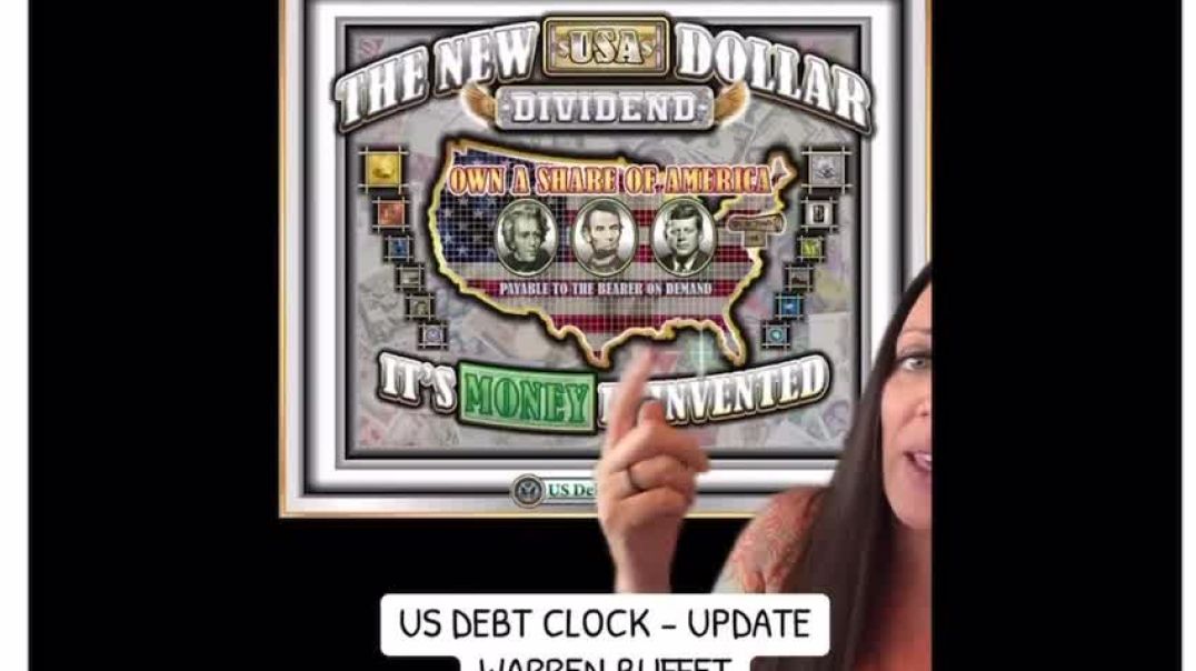 US DEBT CLOCK - UPDATE  👉🏼 WARREN BUFFET 👉🏼 FOREIGN CURRENCY