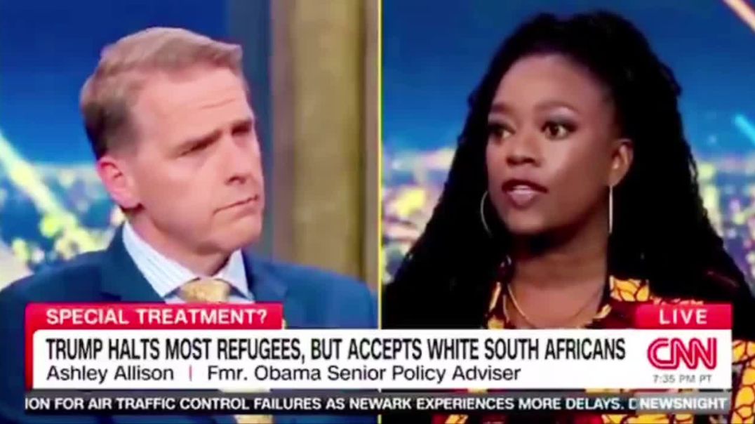 This is exactly why they lost…   Biden/Harris Senior Staffer Ashley Allison supports the genocide of White South African Farmers…  “They can go back to Germany…” the natives deserve that land back.