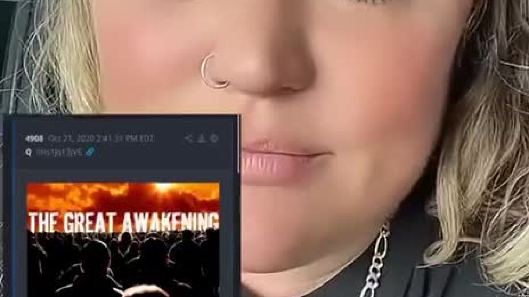The Great Awakening ⚡️ Do your research 🫵