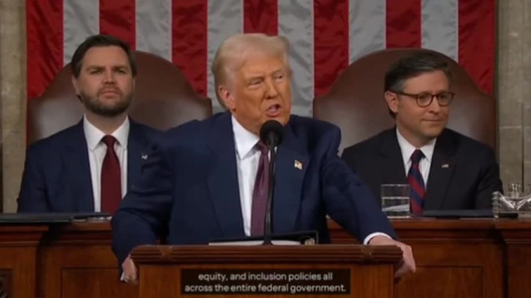 President Trump: "We're going to bring back common sense to government."  DEI was garbage—we lit the match.  Men in women’s sports? Delusional—so we shut it down.  This isn’t radical—it