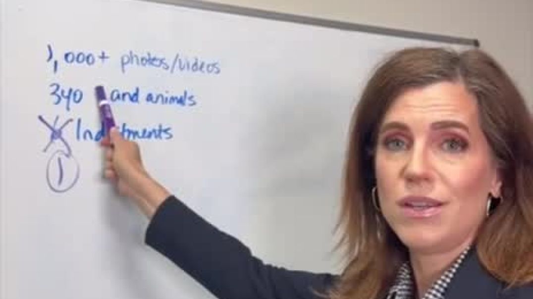 Over 1,000 photos and videos involving 3-year-old toddlers, being r*ped by both animals and adufts. & indictments were issued.