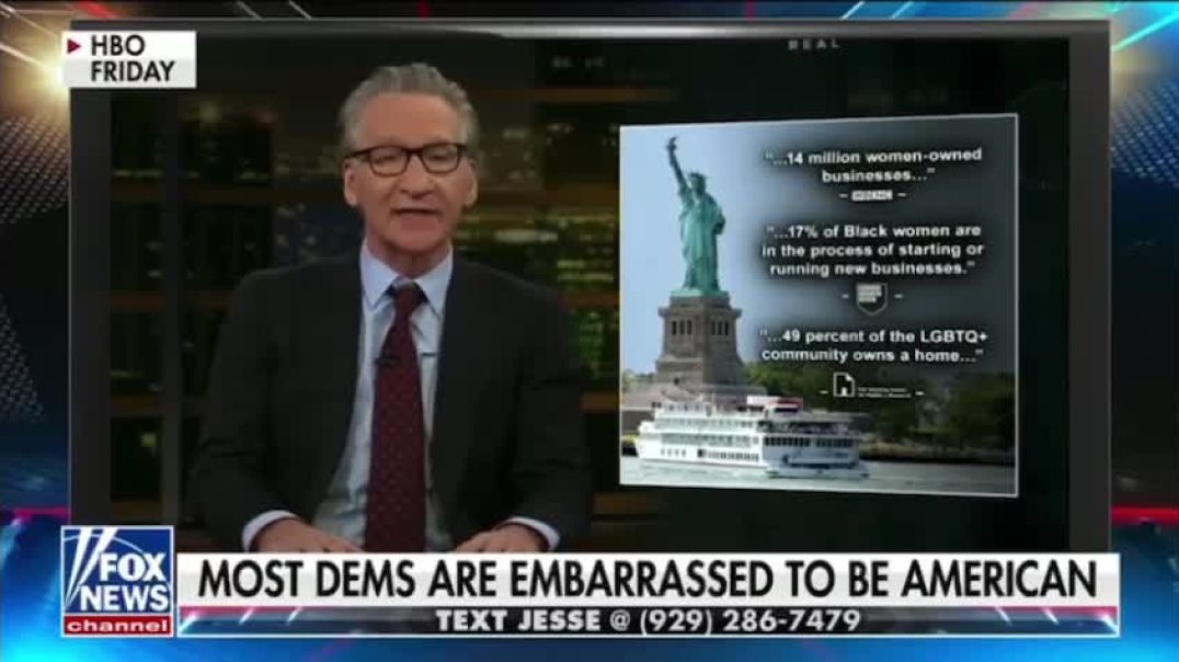 Most Dems are embarrassed to be American, I wonder why?