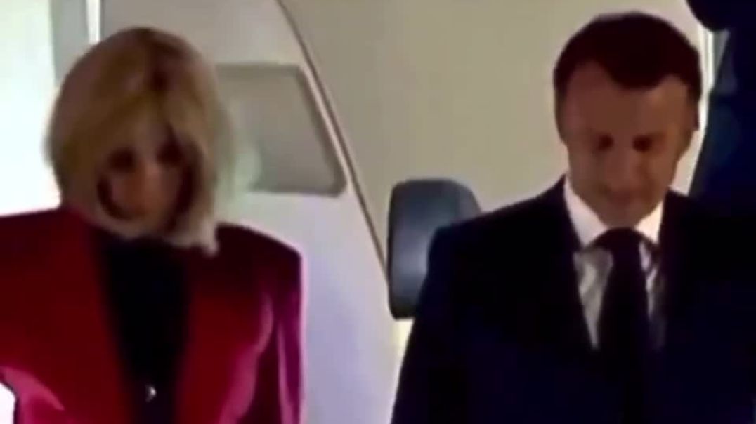Haha Macron got slapped by his husband… then waves it off like nothing happened lol