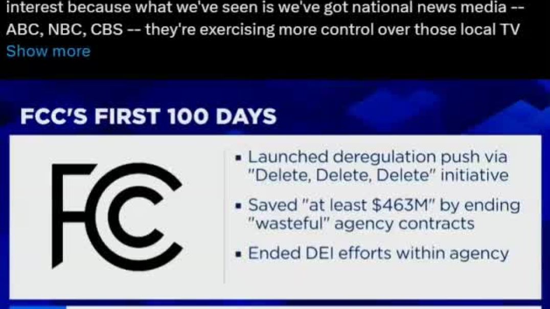 HOLY SHEET-OLAH!🚨‼️ Looks like National Fake News broadcast license are gonna get pulled!  FCC Chairman Brendan Carr just dropped this YUGE BOMB!💣