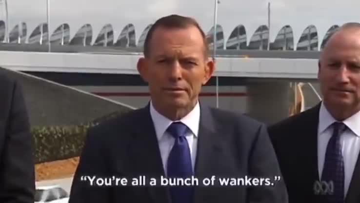 “You’re all a bunch of wankers” 😭
