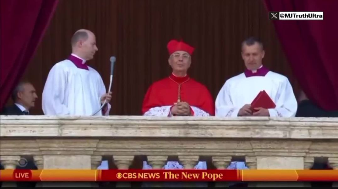 There he is… Pope Leo. The First American Pope.
