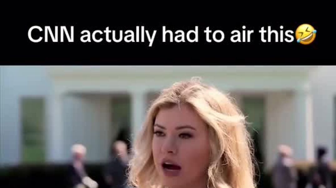 Good for her! CNN actually had to air this