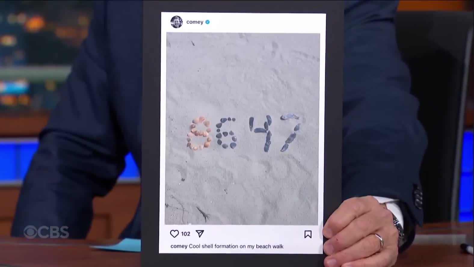 Former FBI Director James Comey claims he had no idea what 86 47 meant when he put that on social media: \