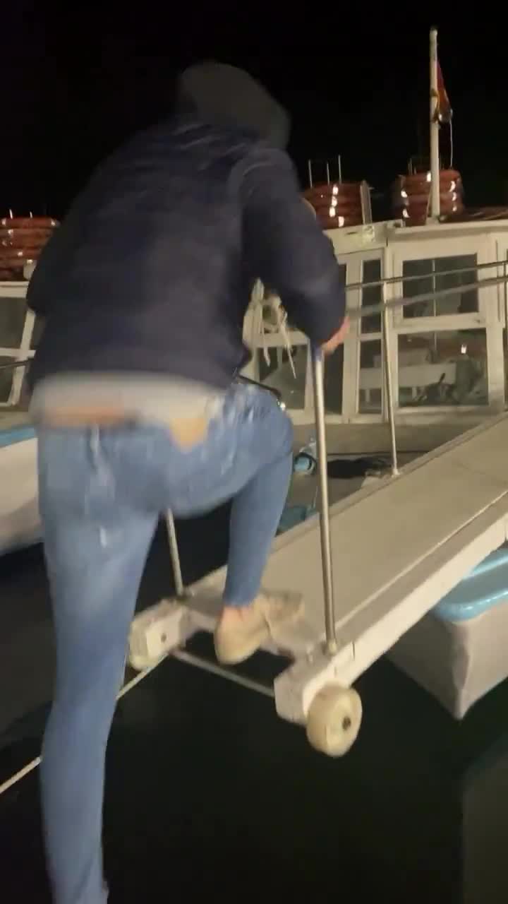 I’m guessing he doesn’t own a boat