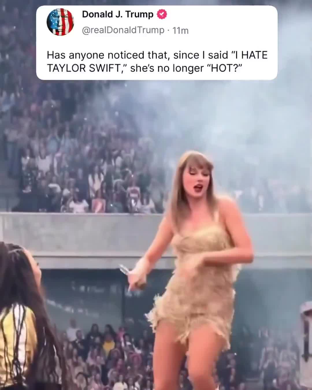 Did Trump just finish Taylor Swifts career?